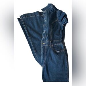 Jessica Simpson Indigo Denim Jumpsuit